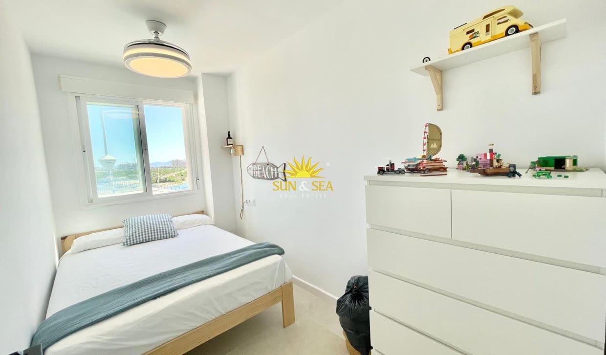 3 bedroom Apartment for holiday rental in La Manga del Mar Menor with garage - € 900 (Ref: 9874224)