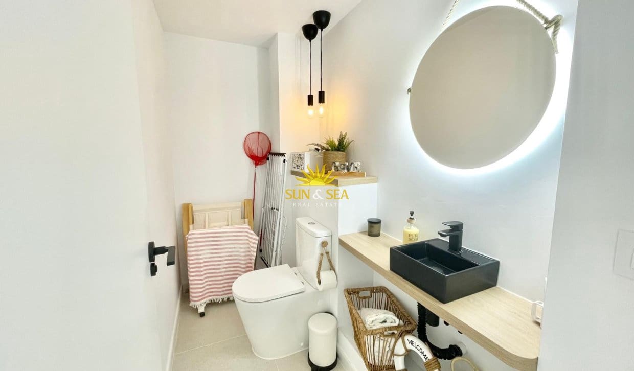 3 bedroom Apartment for holiday rental in La Manga del Mar Menor with garage - € 900 (Ref: 9874224)