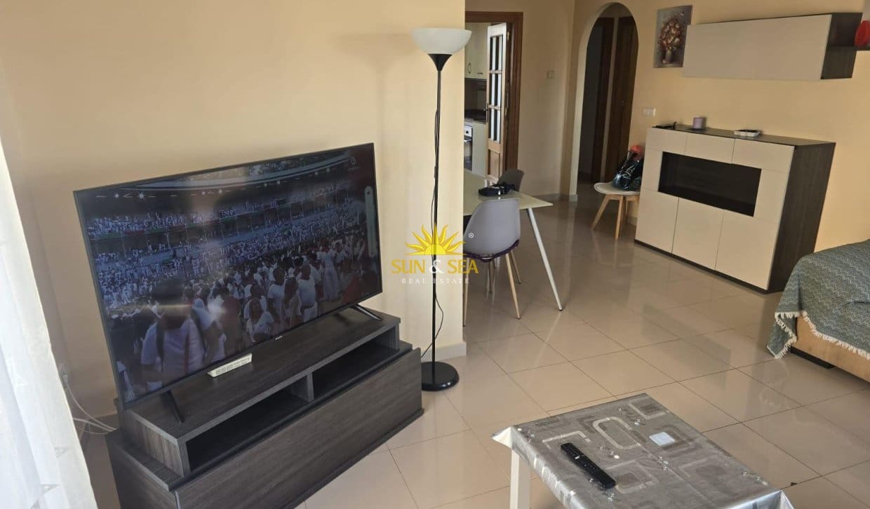 2 bedroom Penthouse for holiday rental in La Manga del Mar Menor with pool garage - € 700 (Ref: 9874386)