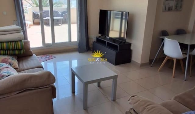 2 soverom Penthouse til salgs i La Manga del Mar Menor med svømmebasseng garasje - € 700 (Ref: 9874386)