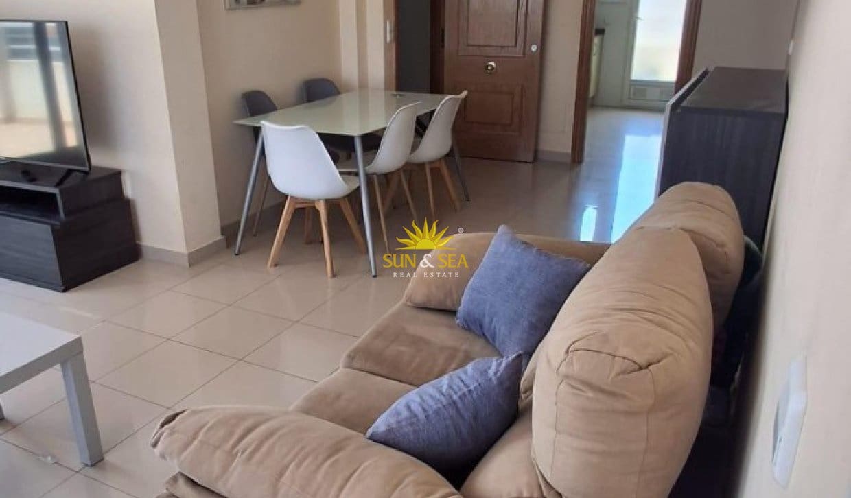 2 bedroom Penthouse for holiday rental in La Manga del Mar Menor with pool garage - € 700 (Ref: 9874386)