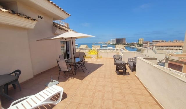 2 soverom Penthouse til salgs i La Manga del Mar Menor med svømmebasseng garasje - € 700 (Ref: 9874386)