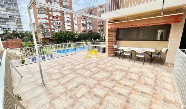 Apartamento de 3 habitaciones en Playa de San Juan, Alicante / Alacant ciudad en alquiler vacacional con piscina garaje - 1.300 € (Ref: 9892703)