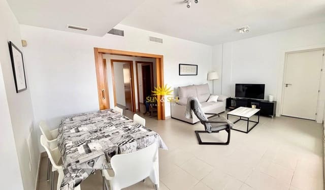 2 slaapkamer Appartement te huur in La Manga del Mar Menor met zwembad garage - € 950 (Ref: 9921097)