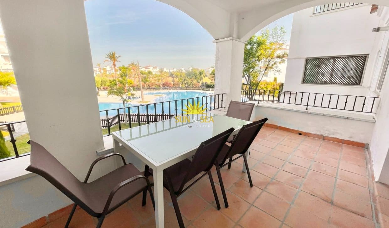 2 Zimmer Apartment zu vermieten in La Torre Golf Resort mit Pool Garage - 950 € (Ref: 9936700)