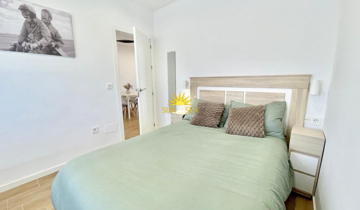 2 Zimmer Doppelhaus zu vermieten in Santiago de la Ribera mit Garage - 900 € (Ref: 9946047)