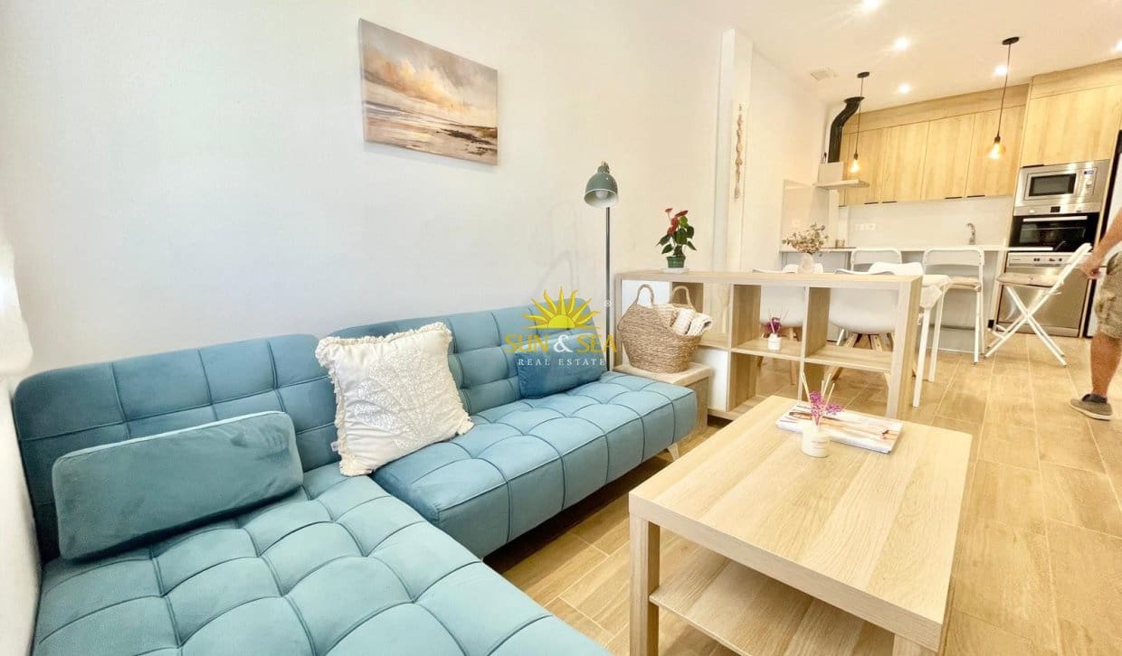 2 Zimmer Doppelhaus zu vermieten in Santiago de la Ribera mit Garage - 900 € (Ref: 9946047)