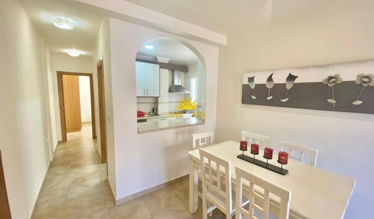 3 bedroom Apartment for rent in Los Narejos with garage - € 1,050 (Ref: 9961631)