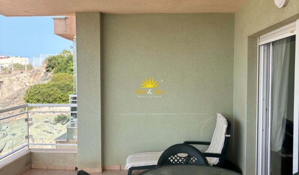 2 quarto Apartamento para arrendamento para férias em Cabo de Palos com piscina - 1 750 € (Ref: 9961717)