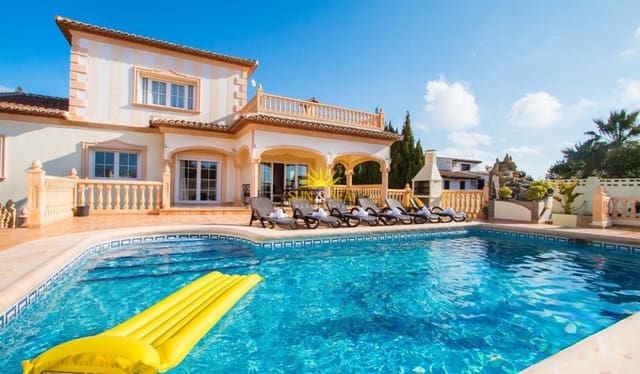 4 soverom Villa til leie i Cometa - Carrió, Calpe / Calp med svømmebasseng garasje - € 3 500 (Ref: 9965697)