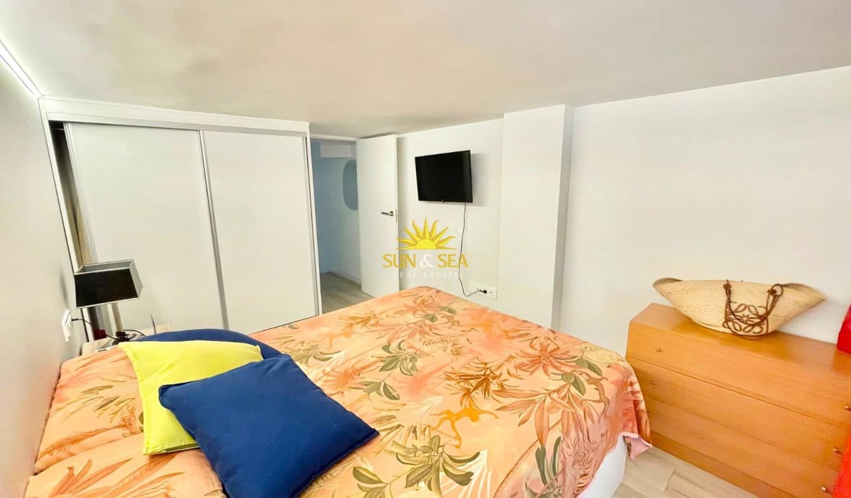 3 makuuhuone Huoneisto lomavuokrausta paikassa Los Narejos mukana uima-altaan - 800 € (Ref: 9978031)