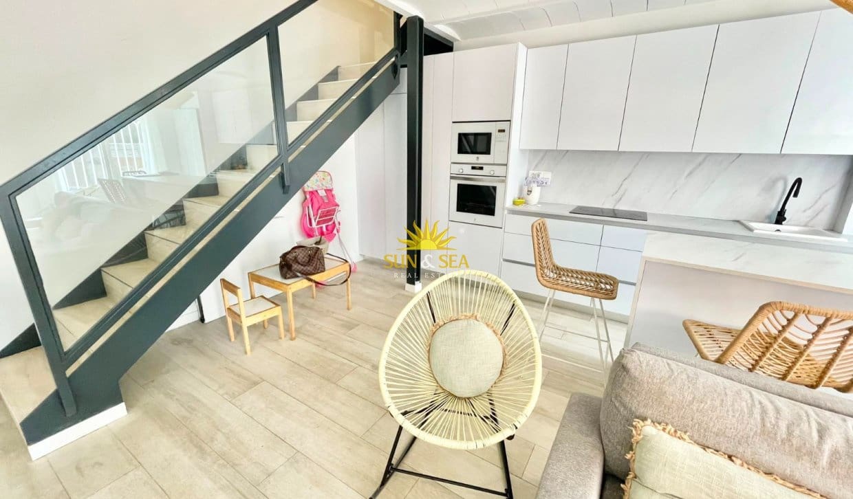 3 makuuhuone Huoneisto lomavuokrausta paikassa Los Narejos mukana uima-altaan - 800 € (Ref: 9978031)