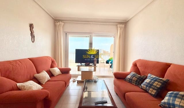 2 bedroom Apartment for holiday rental in La Manga del Mar Menor with garage - € 650 (Ref: 9987340)