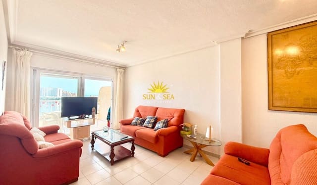 2 bedroom Apartment for holiday rental in La Manga del Mar Menor with garage - € 650 (Ref: 9987340)