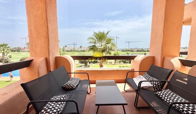 2 sypialnia Apartament do wynajęcia w Las Lomas de Rame - Bahía Bella, Los Alcázares z basenem - 900 € (Ref: 9996304)