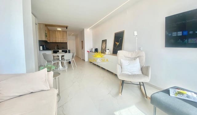 1 makuuhuone Yksiö lomavuokrausta paikassa Playa de Muchavista, El Campello mukana uima-altaan - 1 100 € (Ref: 9997816)