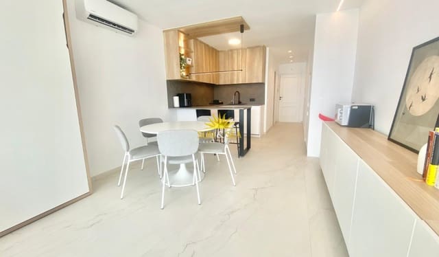 1 makuuhuone Yksiö lomavuokrausta paikassa Playa de Muchavista, El Campello mukana uima-altaan - 1 100 € (Ref: 9997816)