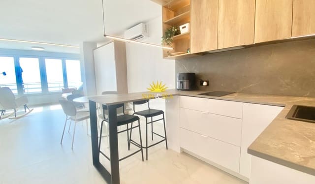 1 makuuhuone Yksiö lomavuokrausta paikassa Playa de Muchavista, El Campello mukana uima-altaan - 1 100 € (Ref: 9997816)