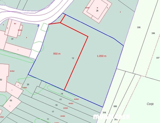 Terreno Não Urbanizado para venda em Boiro - 85 000 € (Ref: 7444751)