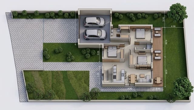 3 quarto Casa em Banda para venda em Boiro com garagem - 460 000 € (Ref: 9470287)