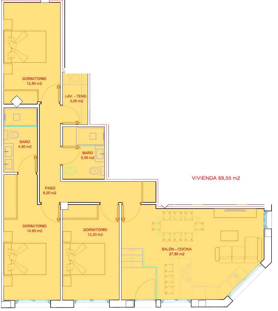 3 chambre Appartement à vendre à Boiro - 190 000 € (Ref: 9830863)