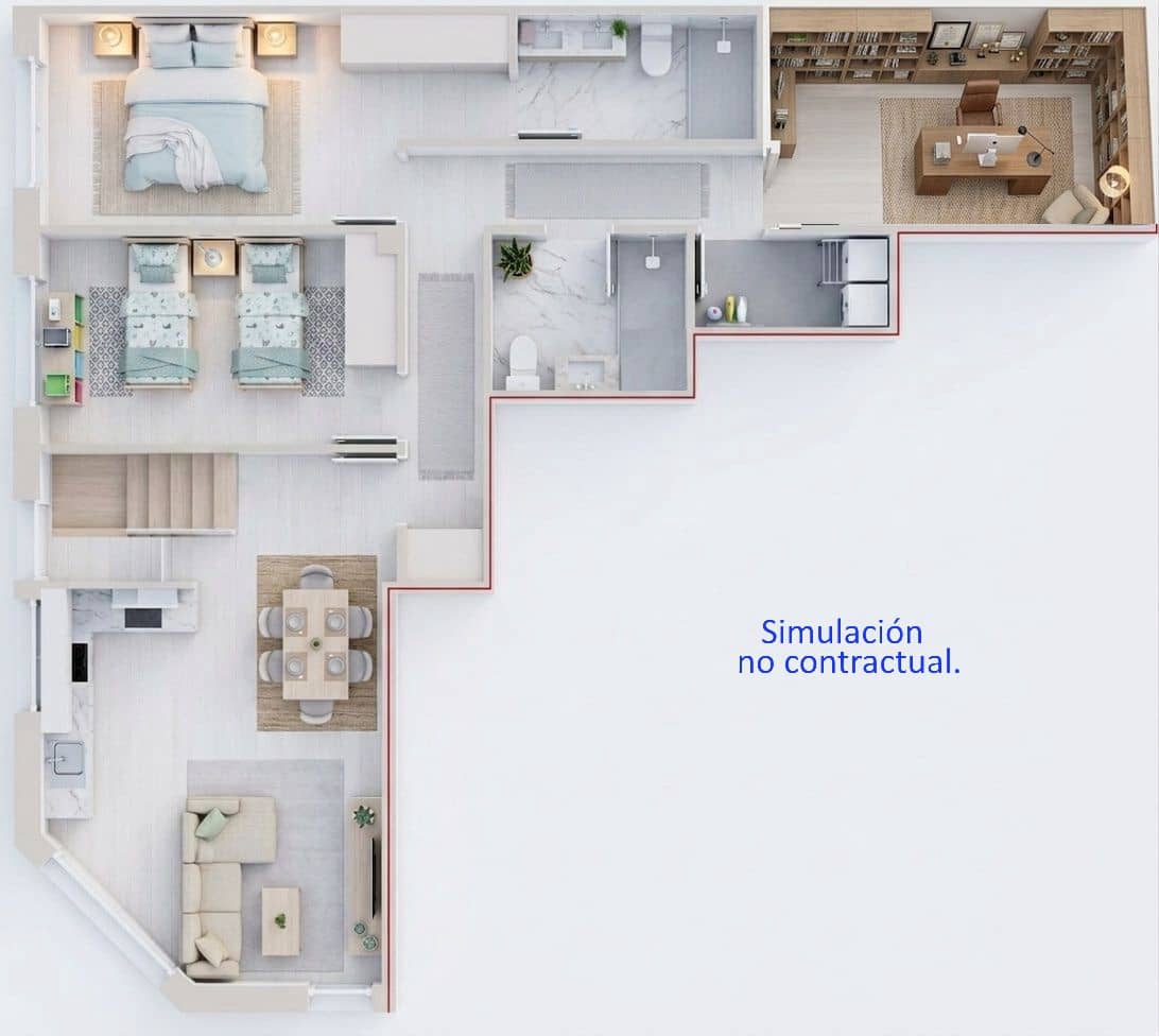 3 chambre Appartement à vendre à Boiro - 190 000 € (Ref: 9830863)
