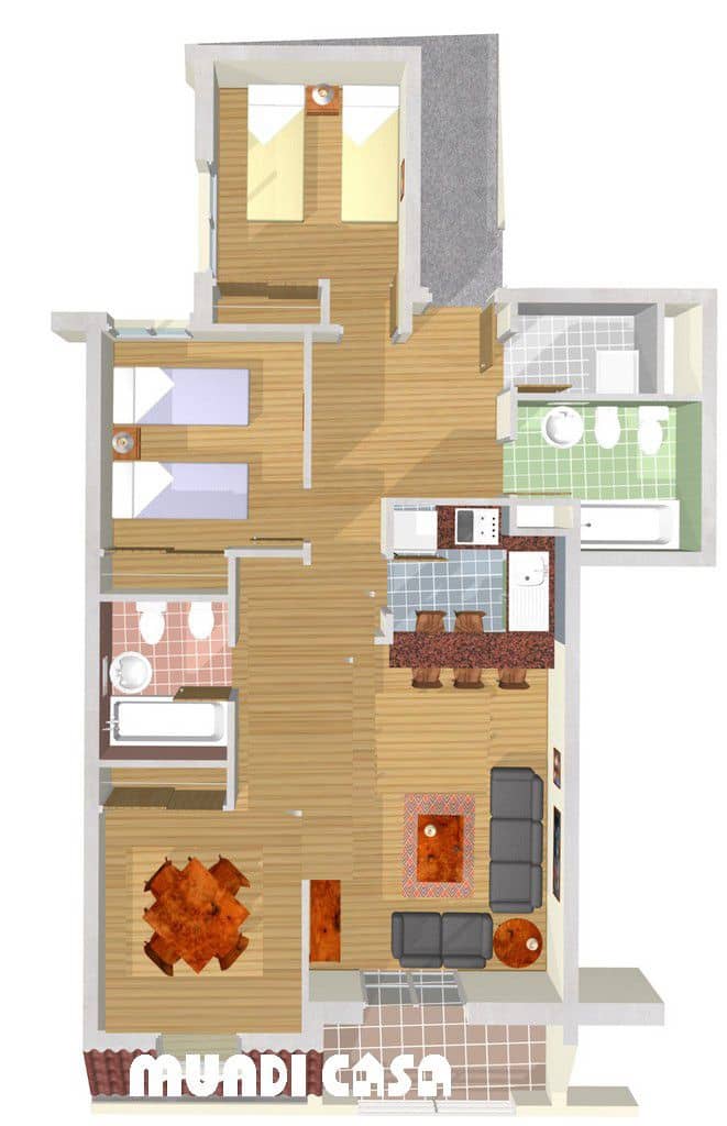 2 soverom Leilighet til salgs i Boiro med garasje - € 179 000 (Ref: 9850959)