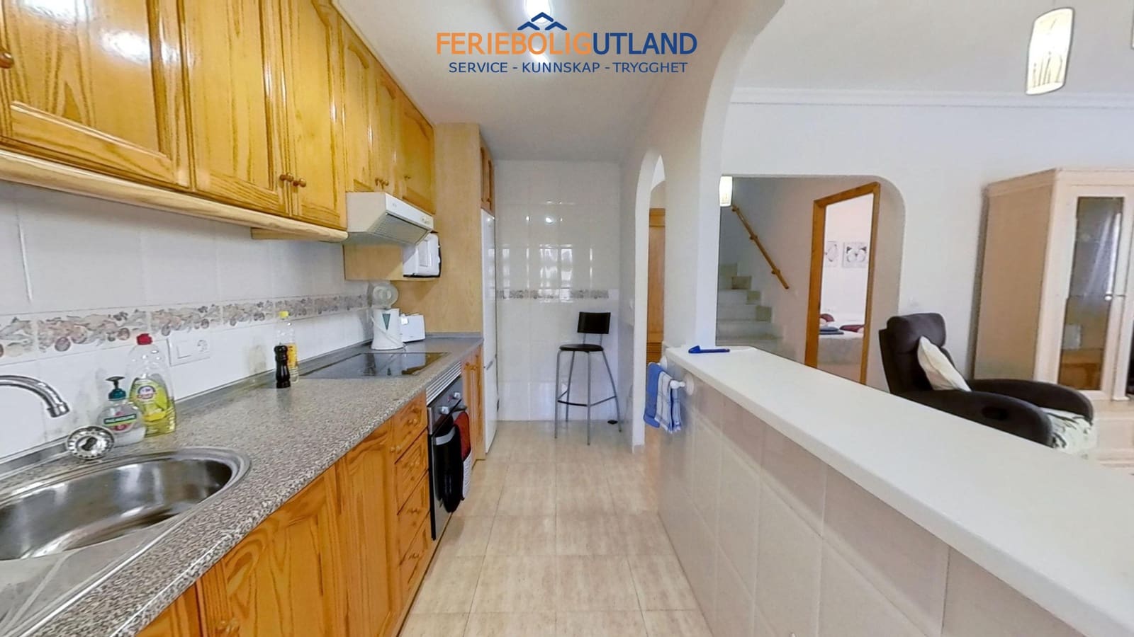4 sovrum Hus till salu i Orihuela Costa med pool garage - 339 000 € (Ref: 10000787)