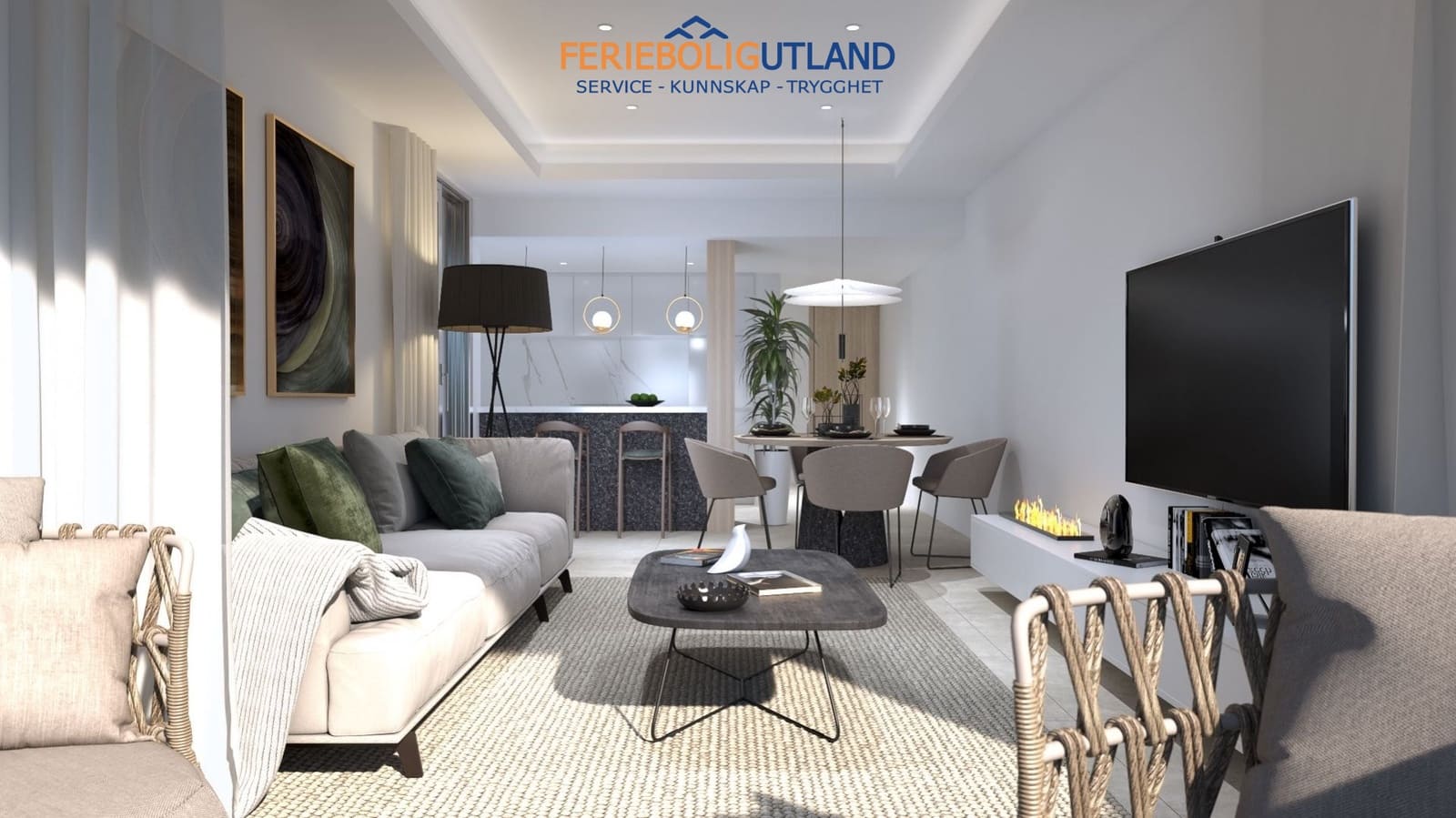 Apartamento de 2 habitaciones en Cabo Roig en venta con piscina garaje - 369.000 € (Ref: 10000808)