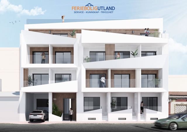 2 soverom Leilighet til salgs i Las Piscinas Naturales, Torrevieja med svømmebasseng garasje - € 260 000 (Ref: 10000816)