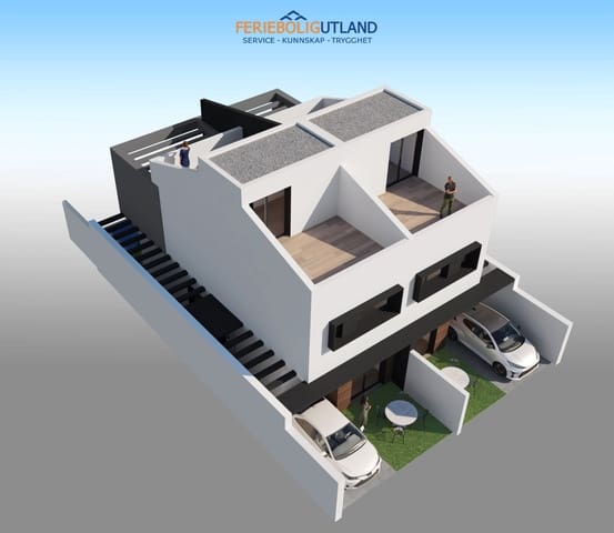 3 soveværelse Villa til salg i Santiago de la Ribera, San Javier med swimmingpool garage - € 420.000 (Ref: 10000828)
