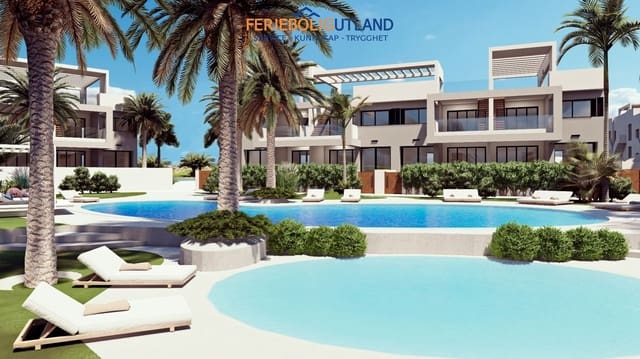 2 soveværelse Bungalow til salg i Los Balcones - Los Altos, Torrevieja med swimmingpool - € 309.900 (Ref: 10000829)