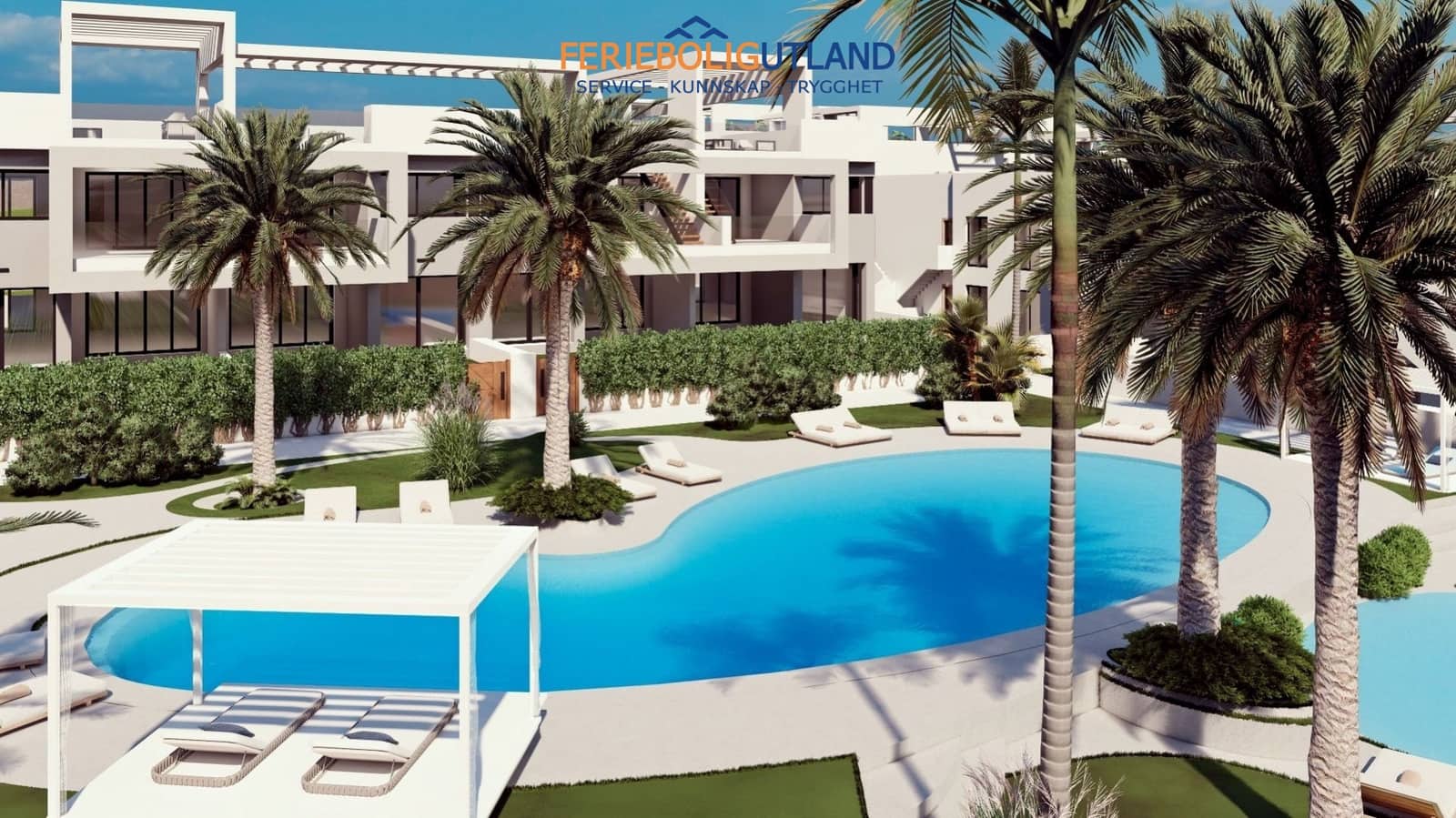 2 soveværelse Bungalow til salg i Torrevieja med swimmingpool - € 309.900 (Ref: 10000829)