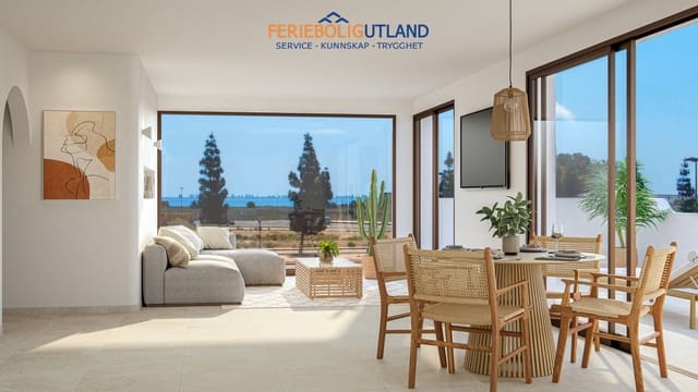 3 sovrum Takvåning till salu i Las Lomas de Rame - Bahía Bella, Los Alcázares med pool - 399 000 € (Ref: 10000831)