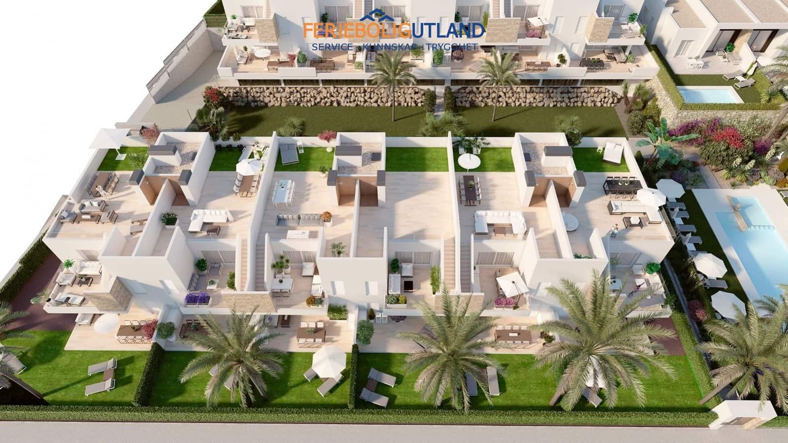 3 slaapkamer Appartement te koop in Algorfa met zwembad garage - € 335.000 (Ref: 10000833)