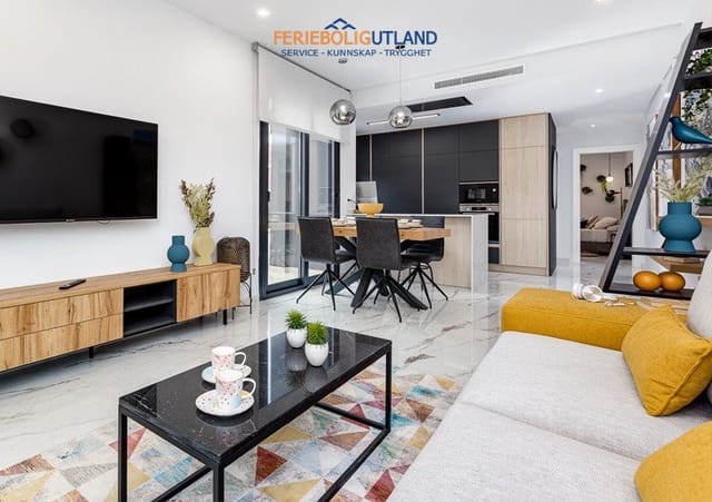 2 soveværelse Penthouse til salg i El Chaparral - La Siesta - La Torreta, Torrevieja med swimmingpool garage - € 344.000 (Ref: 10000834)