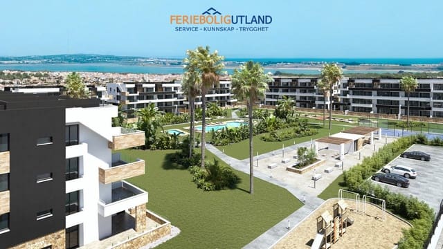 2 soveværelse Penthouse til salg i El Chaparral - La Siesta - La Torreta, Torrevieja med swimmingpool garage - € 344.000 (Ref: 10000834)