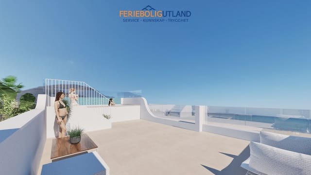 2 Zimmer Penthouse zu verkaufen in Torre de la Horadada, Pilar de la Horadada mit Pool Garage - 346.000 € (Ref: 10000835)