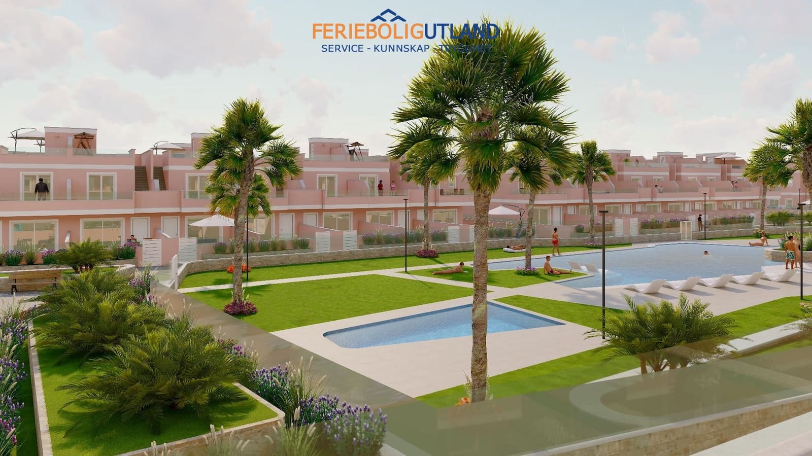 3 Zimmer Bungalow zu verkaufen in Pilar de la Horadada mit Pool Garage - 299.900 € (Ref: 10000851)