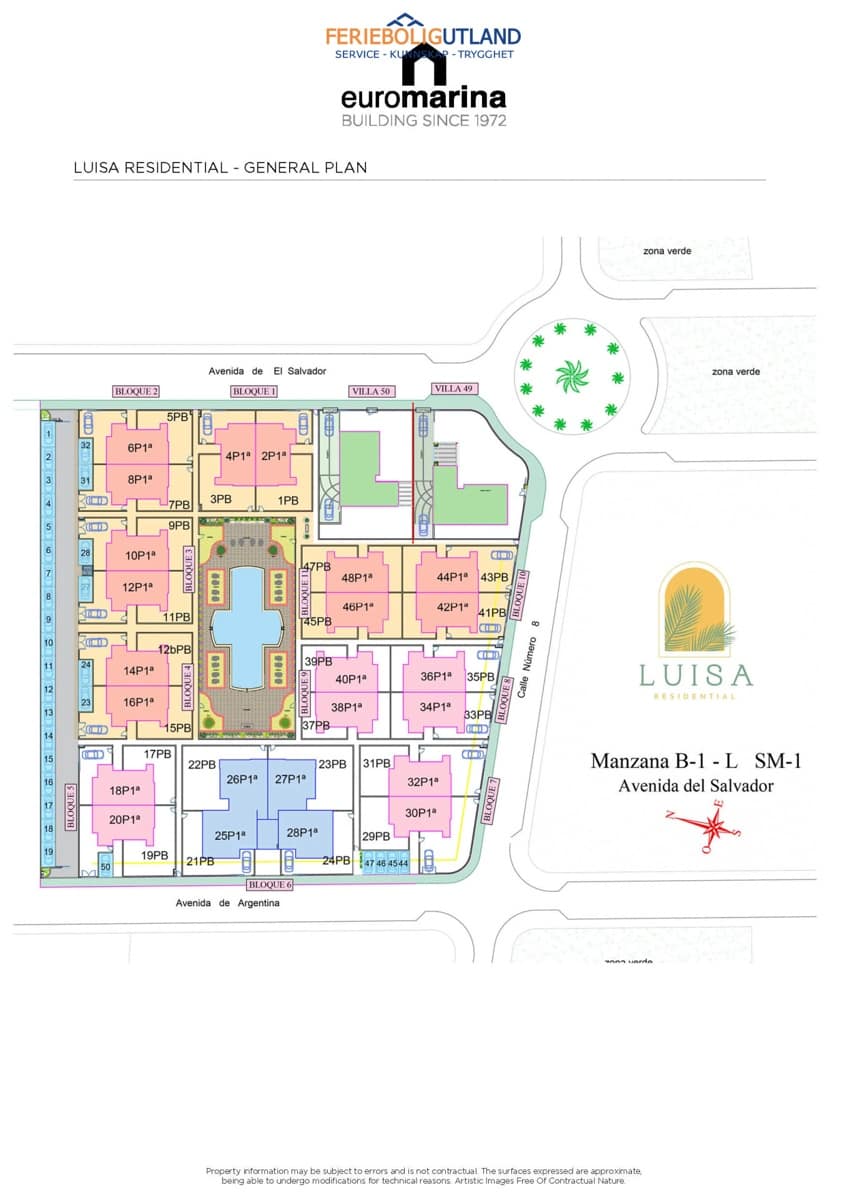 Apartamento de 2 habitaciones en Ciudad Quesada en venta con piscina garaje - 327.695 € (Ref: 10000939)