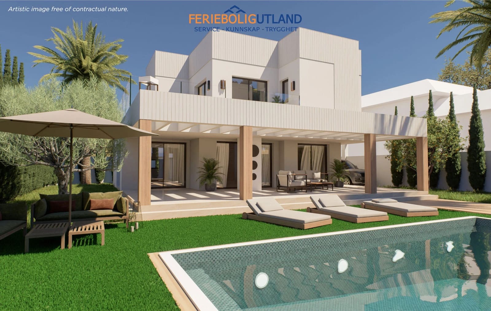 3 slaapkamer Villa te koop in Ciudad Quesada met zwembad garage - € 979.501 (Ref: 10000940)
