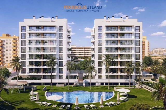 2 soverom Leilighet til salgs i Puerto Deportivo, Guardamar del Segura med svømmebasseng garasje - € 255 000 (Ref: 10001124)