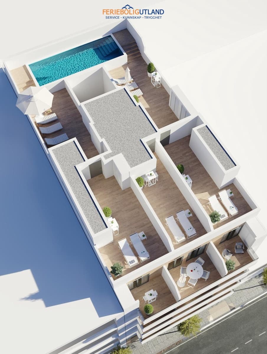 Apartamento de 3 habitaciones en Torrevieja en venta con piscina garaje - 289.000 € (Ref: 10001141)