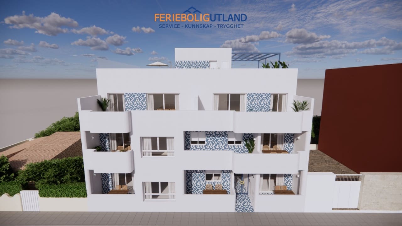 2 soverom Leilighet til salgs i Torre de la Horadada med svømmebasseng - € 275 900 (Ref: 10006869)