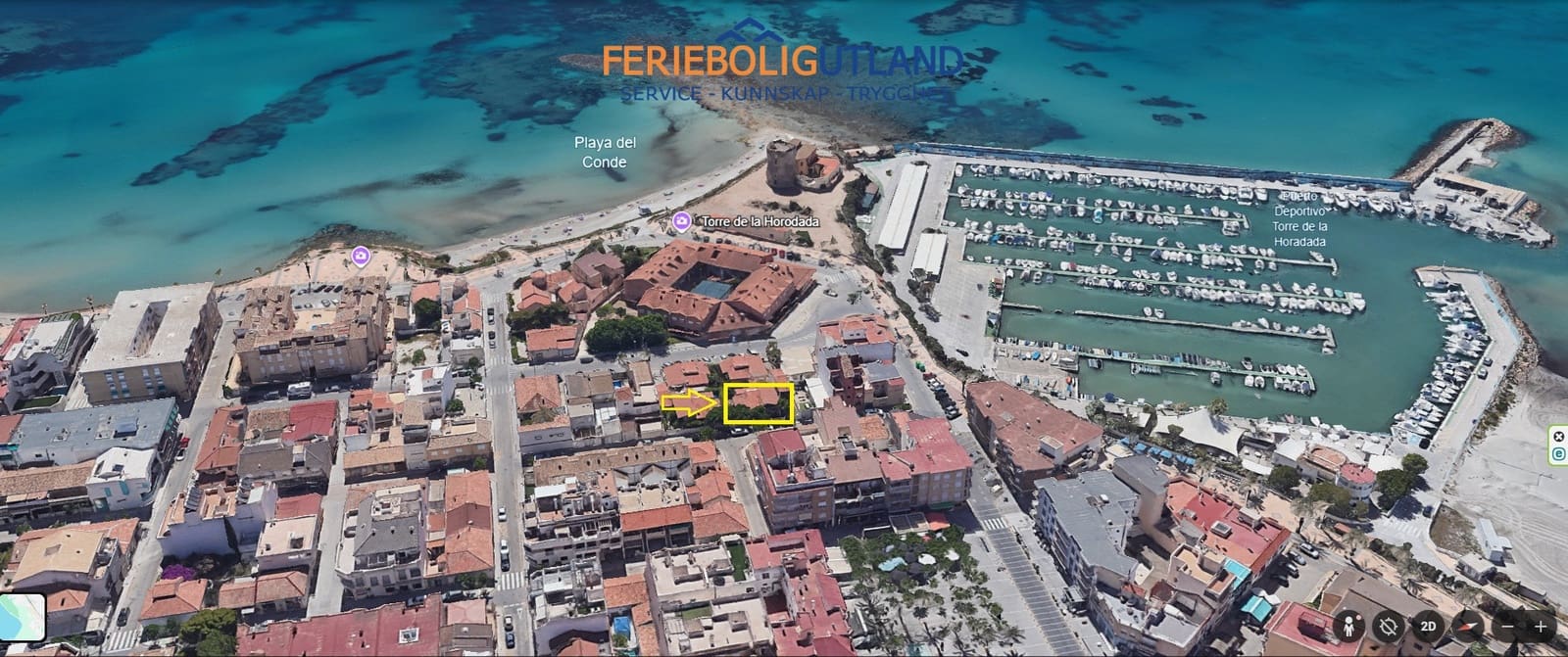 2 soverom Leilighet til salgs i Torre de la Horadada med svømmebasseng - € 275 900 (Ref: 10006869)