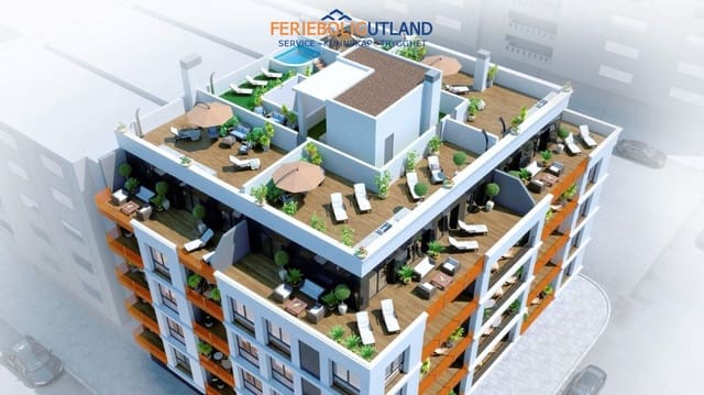 Apartamento de 2 habitaciones en Parque de las Naciones, Torrevieja en venta con piscina garaje - 349.000 € (Ref: 10006871)