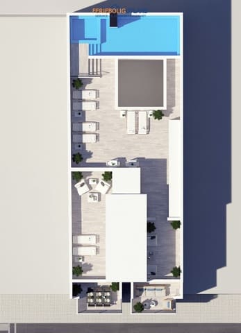 3 soverom Leilighet til salgs i Playa del Cura, Torrevieja med svømmebasseng - € 309 000 (Ref: 10006894)