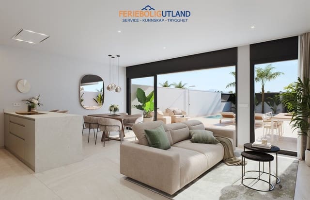 Chalet de 3 habitaciones en San Pedro del Pinatar ciudad, San Pedro del Pinatar en venta con piscina garaje - 439.000 € (Ref: 10006915)