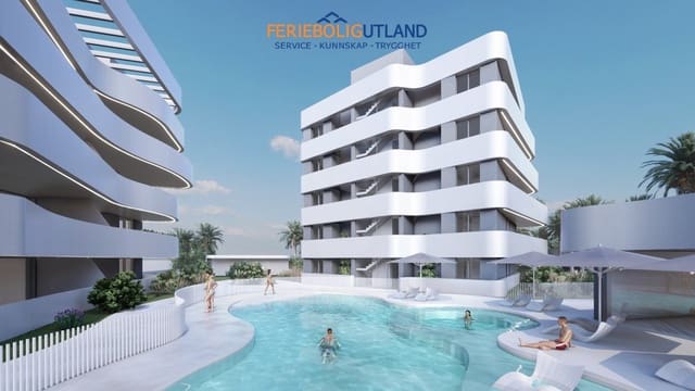 Apartamento de 2 habitaciones en El Raso, Guardamar del Segura en venta con piscina - 365.000 € (Ref: 10006917)