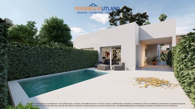3 quarto Moradia para venda em Las Lomas de Rame - Bahía Bella, Los Alcázares com piscina - 397 650 € (Ref: 10006922)